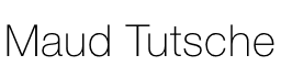 Maud Tutsche Name für Homepage Logo